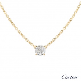 Cartier 1895 Diamond Necklace 1.32ct G/VS1